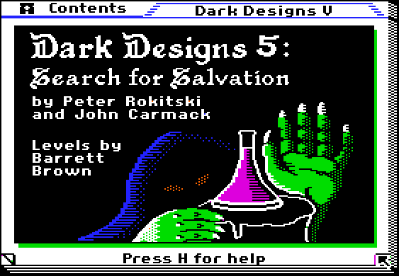 Dark Designs V: Search for Salvation -Manual1