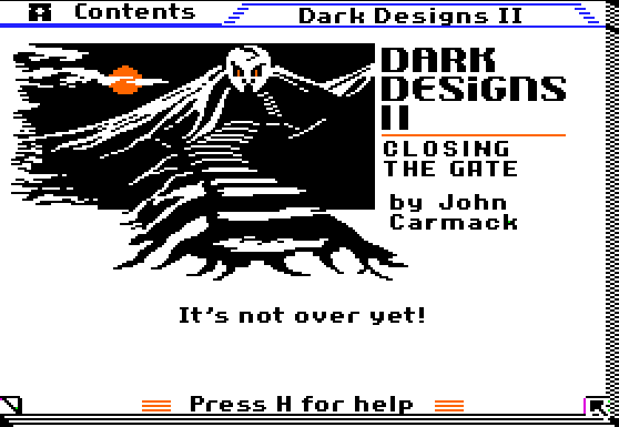 Dark Designs II: Closing the Gate -Manual1