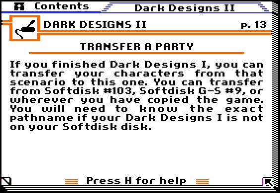 Dark Designs II: Closing the Gate -Manual13