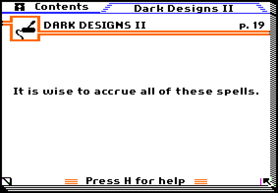 Dark Designs II: Closing the Gate -Manual19