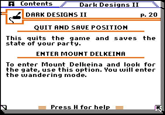 Dark Designs II: Closing the Gate -Manual20
