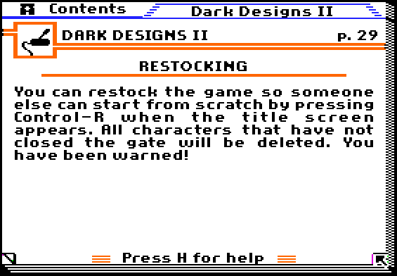 Dark Designs II: Closing the Gate -Manual29