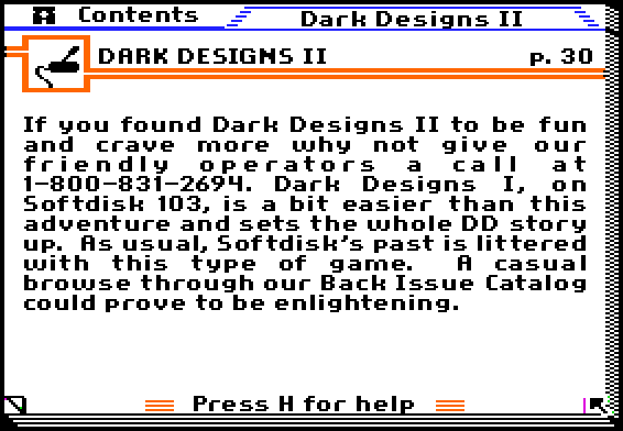 Dark Designs II: Closing the Gate -Manual30