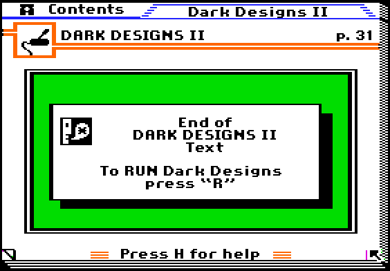 Dark Designs II: Closing the Gate -Manual31