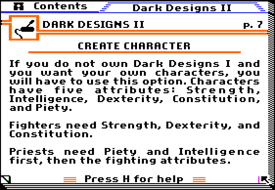 Dark Designs II: Closing the Gate -Manual7