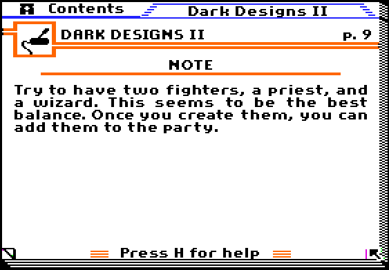 Dark Designs II: Closing the Gate -Manual9