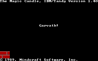 Magic Candle I title image