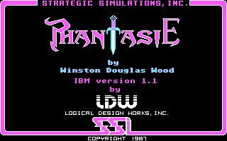 Phantasie title image