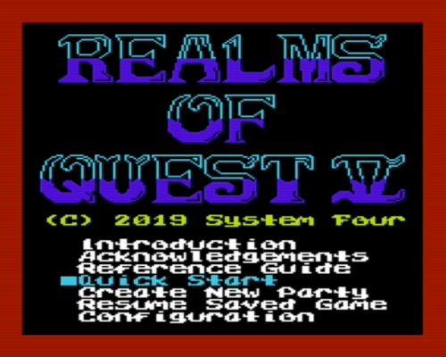 Realms of Quest V title image
